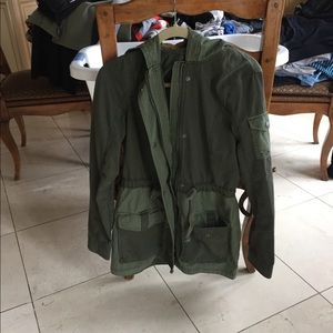 Hollister khaki jacket